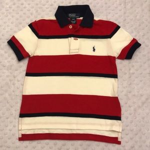 Red White & Blue! Boy’s Polo by RL